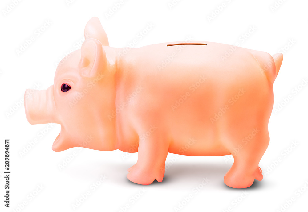 Fototapeta premium Piggy bank isolated