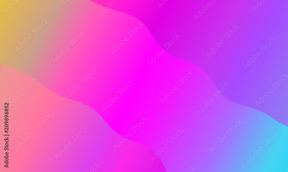 Colorful geometric background. Vibrant gradient. Wavy pattern. Fluid shapes composition. Minimal design. Vector illustration Colorful geometric background. Vibrant gradient. Wavy pattern. Fluid shapes composition. Minimal design. Vector illustration