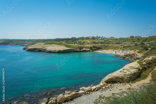 view of sardinian beach in sunny day of summer © replica73