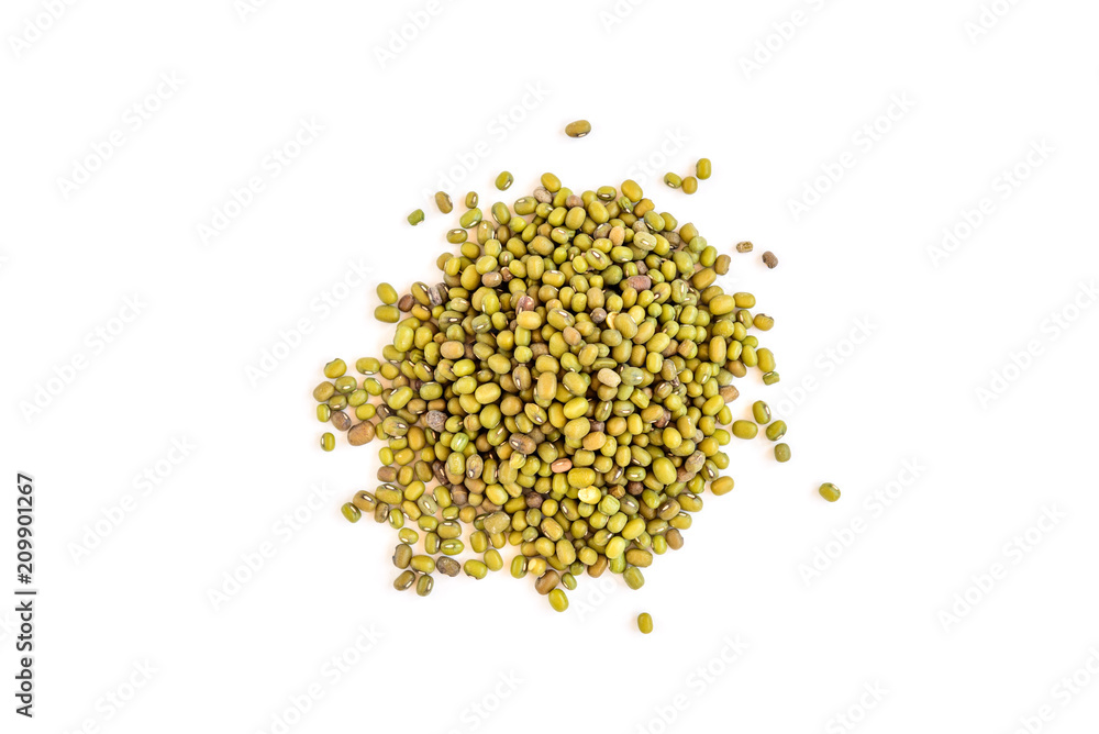 Mung bean isolated on white background. Mung bean isolated on white background.