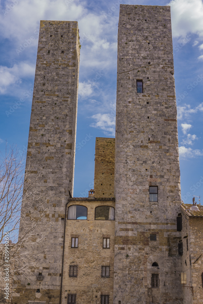 San Gimignano in Tuscany, Italy San Gimignano in Tuscany, Italy
