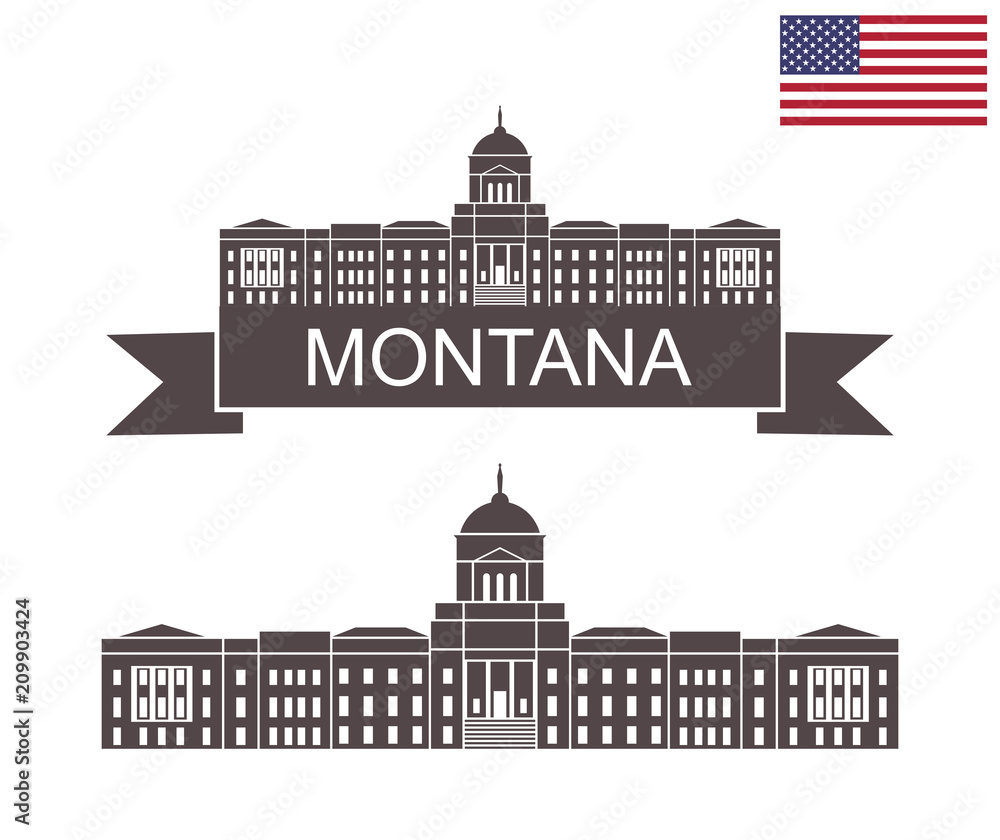 State of Montana. Montana State Capitol in Helena