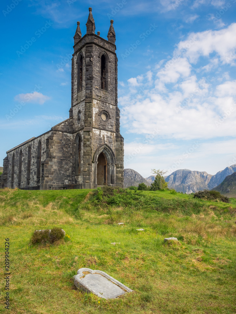 Dunlewey Church in Irland