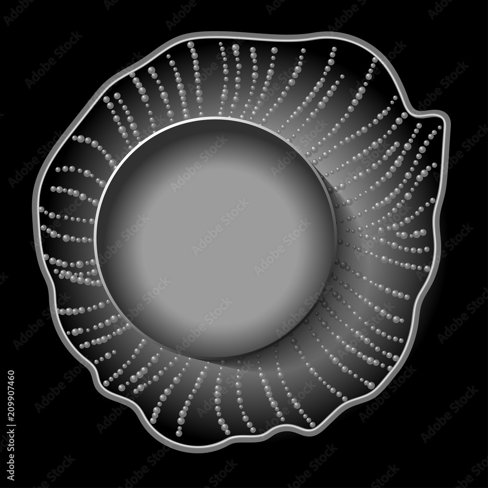 Monochrome vector header design with space for your text. Monochrome vector header design with space for your text.