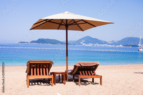Luxury beach view © oksix