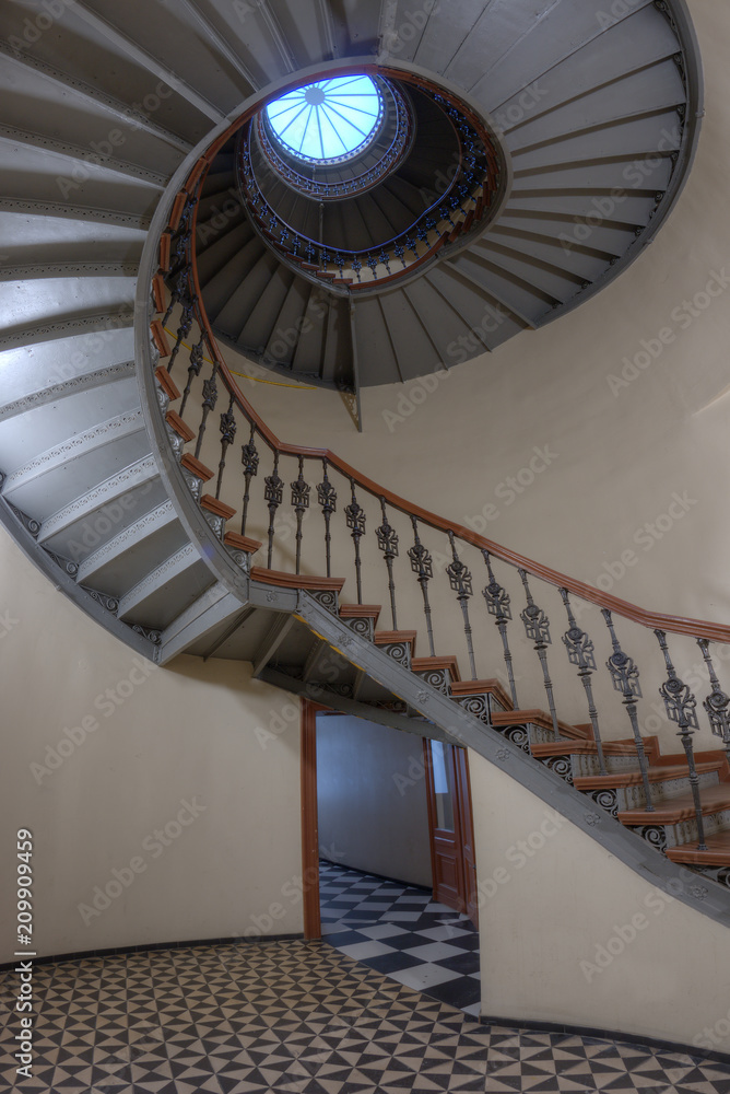 Fototapeta premium Beautiful historic stairs. Wroclaw, Poland.