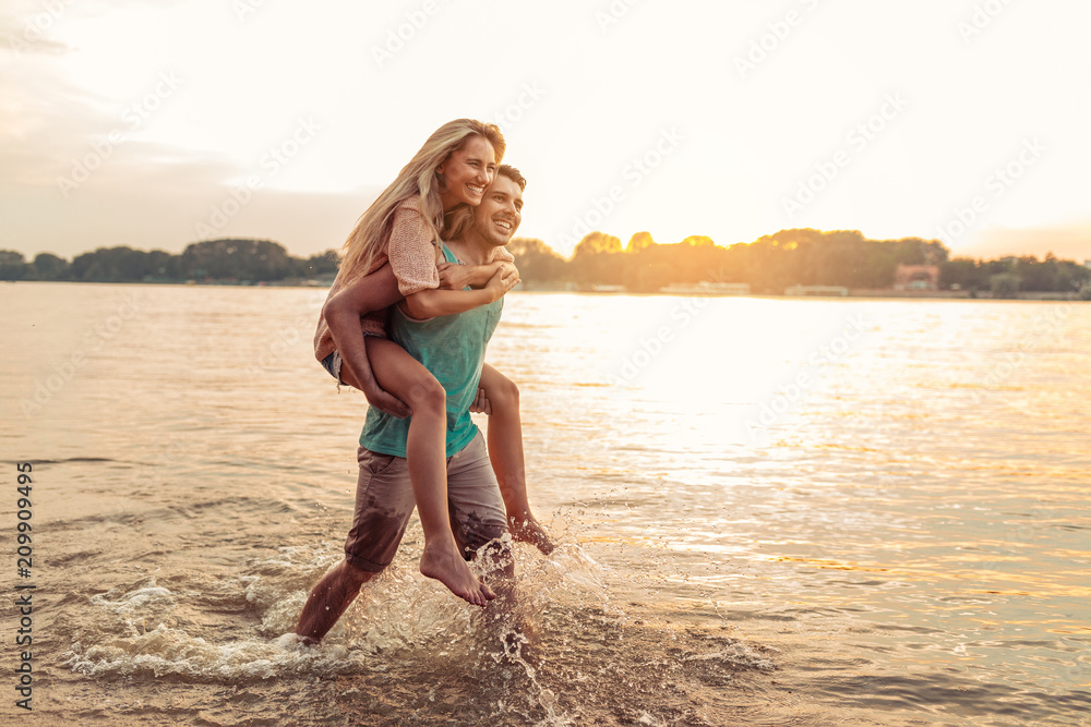 Fototapeta premium They are happiest together