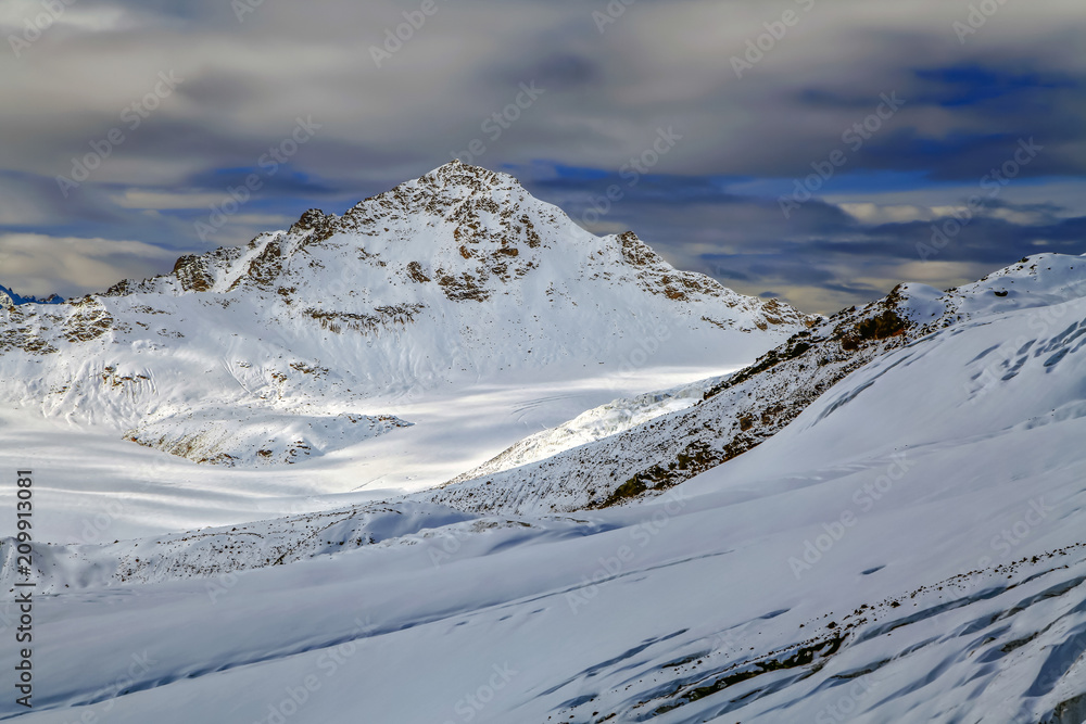 Mountains of the Caucasus. Russia, Elbrus region.