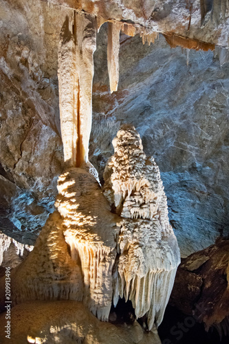The Jenolan Caves. Blue Mountains in Australia. photo