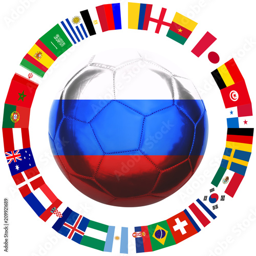 Fussball WM in Russland - Alle Länder