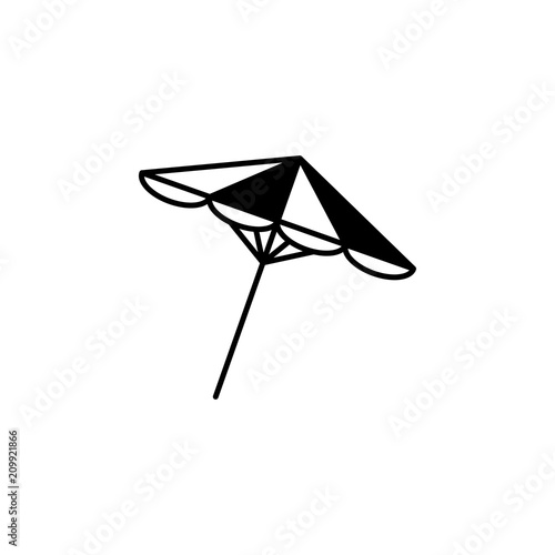 Sun Umbrella Icon