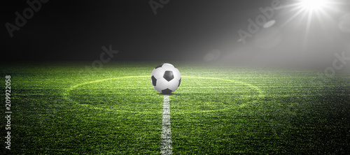 Fußball im Stadion