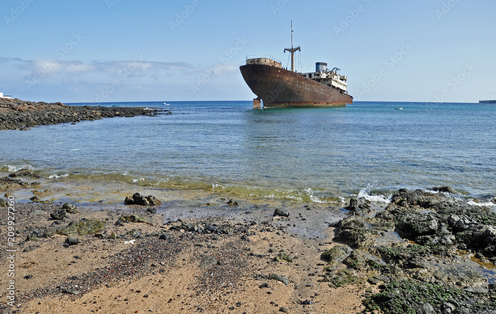 Lanzarote, Schiffswrack