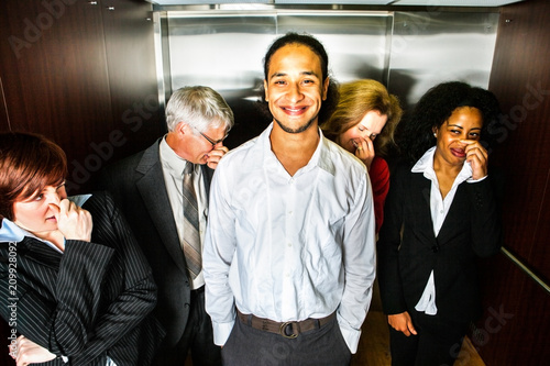 Odor in the Elevator