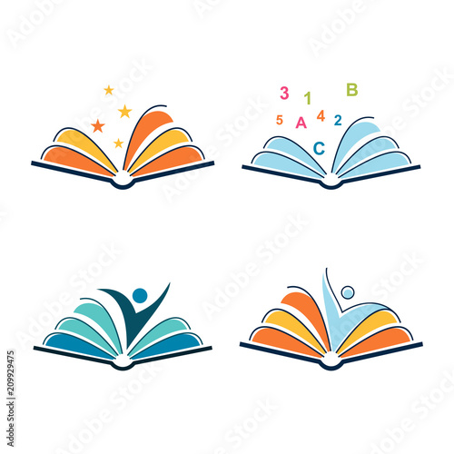 Open Book Learning Spirit Template