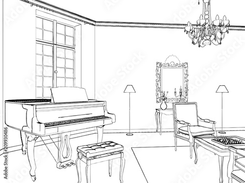 Living Room Vector 