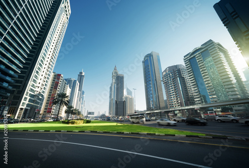 Sheikh Zayed Road  Dubai  UAE