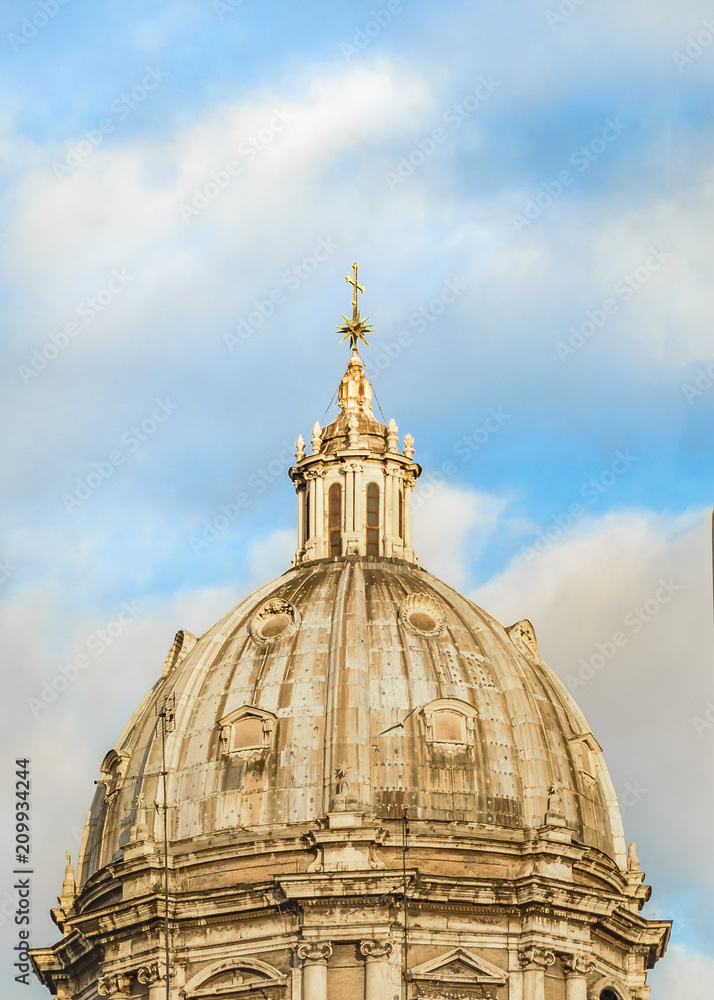Renaissance Dome Church, Rome, Italy