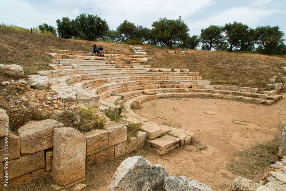 Amphitheater Aptera auf Kreta