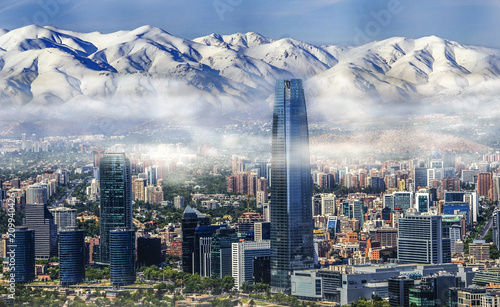 Santiago Chile cityscape photo
