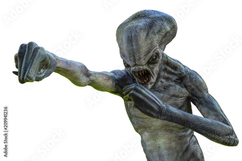 Fényképezés hammerhead alien exploring arround