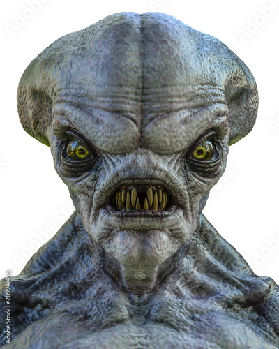 Fényképezés hammerhead alien exploring arround
