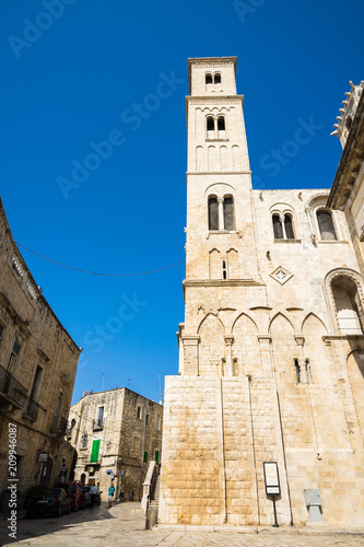 Cathedral of Giovinazzo, an example of Apulian Romanesque architecture, Apulia, Italy