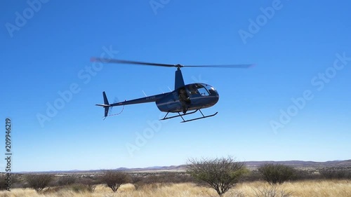 Landing of a R44 helicopter. The video is in slow motion just before he lands, then normal speed as he touches down. Filmed using a Sony PXW-FS5, 18-200PZ lens, 240 fps.