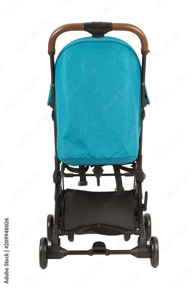 A stroller on a white background, modern design. A stroller on a white background, modern design.