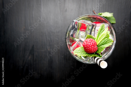 	ID: 794076517 fancy gin and tonic selection drink alcohol cocktail craft fresh fruit spices mint glass bar