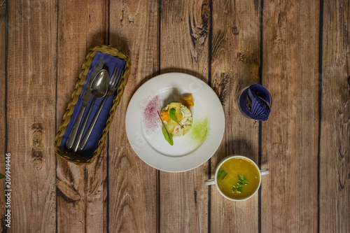 Canvas Print lunch