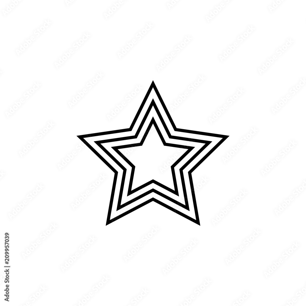 star line icon. Element of star icon for mobile concept and web apps. Thin line star icon can be used for web and mobile. Premium icon star line icon. Element of star icon for mobile concept and web apps. Thin line star icon can be used for web and mobile. Premium icon