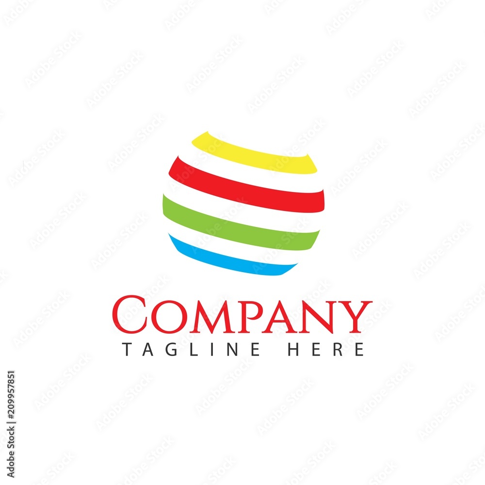 Company Logo Vector Template Design Illustration Company Logo Vector Template Design Illustration