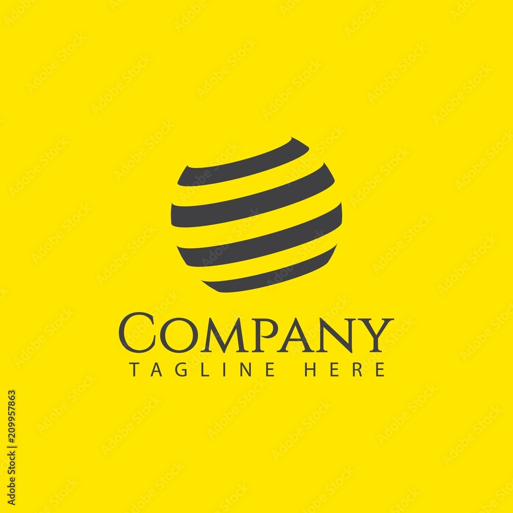 Company Logo Vector Template Design Illustration Company Logo Vector Template Design Illustration