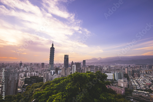 台湾 台北の都市風景