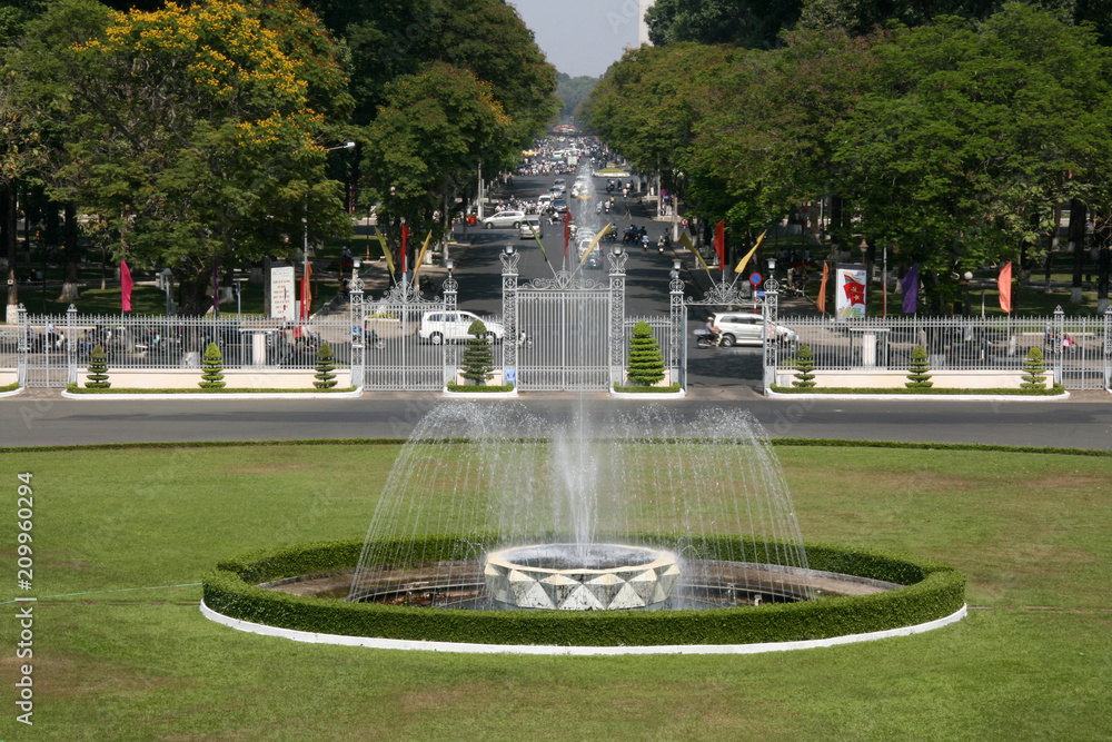 Obraz na plátně Reunification Palace, Ho Chi Minh, Vietnam