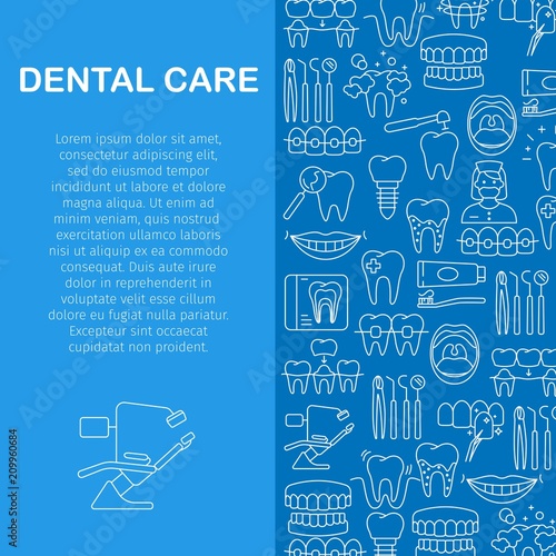 Dental care pattern