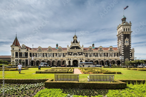 Foto Dunedin New Zealand railway station