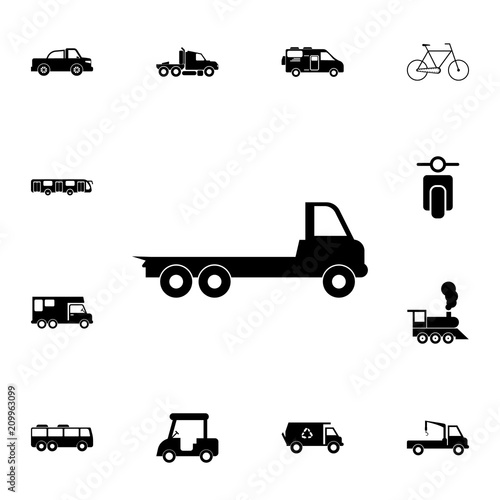 wrecker icon. Detailed set of  Transport icons. Premium quality graphic design sign. One of the collection icons for websites, web design, mobile app