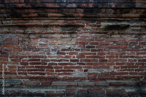 abstract old wall brick brackground .