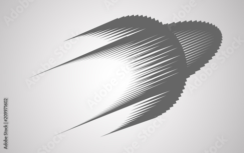 abstract shape transformation background  vector