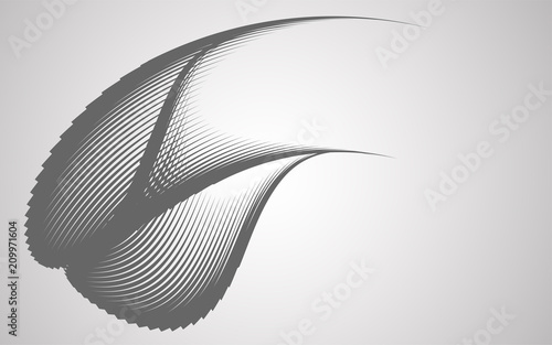 abstract shape transformation background  vector