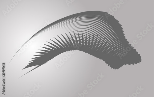 abstract shape transformation background  vector