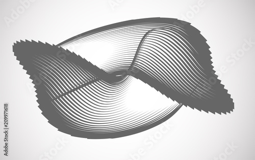 abstract shape transformation background  vector