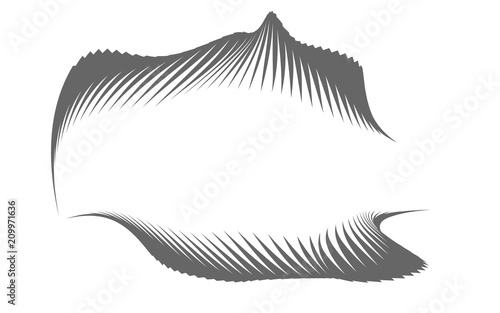 abstract shape transformation background  vector