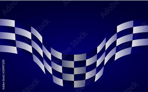 race flag checkered waving flag background