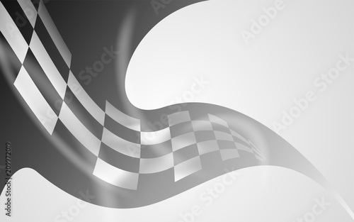race flag checkered waving flag background
