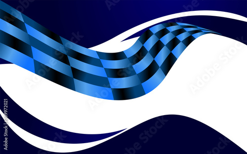 race flag checkered waving flag background