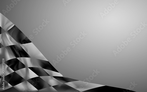 race flag checkered waving flag background
