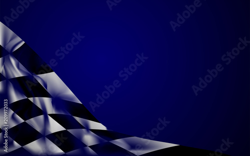 race flag checkered waving flag background